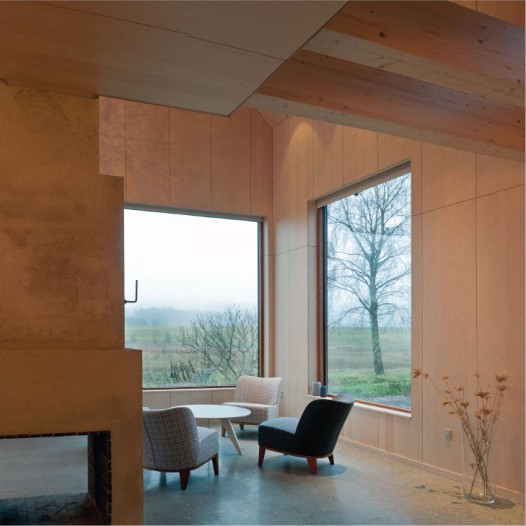 awardwinning architecture countryhouse wood interior a+u Arkitekturprisen Atelier Lise Juel landstedet